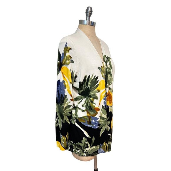 Chico's Long Sleeve Garden Cardigan NWT 0 Small - Picture 5 of 9